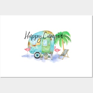 Happy Camper Posters and Art